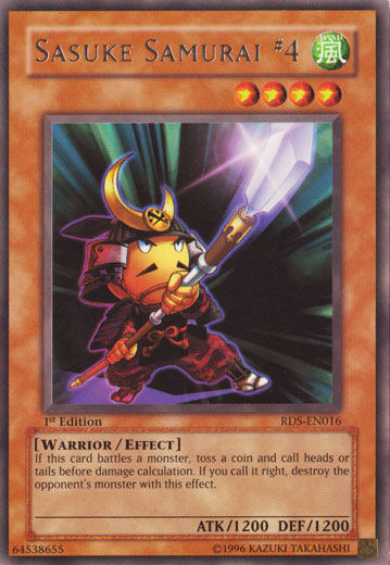 Sasuke Samurai #4 [RDS-EN016] Rare | Odin's Place