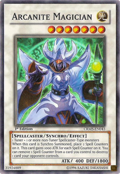 Arcanite Magician [CRMS-EN043] Super Rare | Odin's Place
