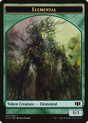 Elemental // Beast (019/036) Double-Sided Token [Commander 2014 Tokens] | Odin's Place