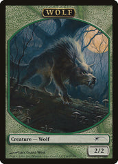 Human // Wolf Double-Sided Token [Friday Night Magic 2012] | Odin's Place