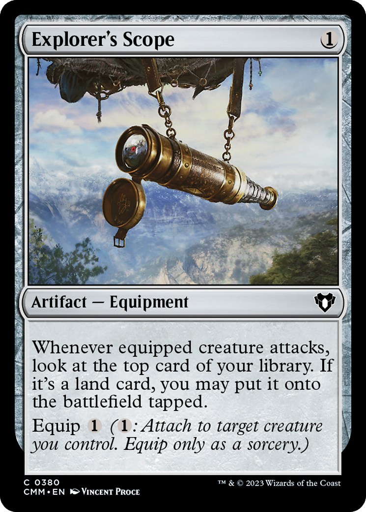 Explorer's Scope [Commander Masters] | Odin's Place