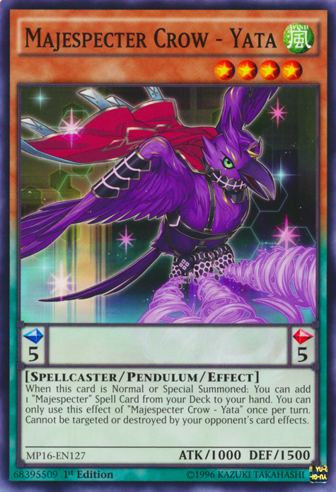 Majespecter Crow - Yata [MP16-EN127] Common | Odin's Place