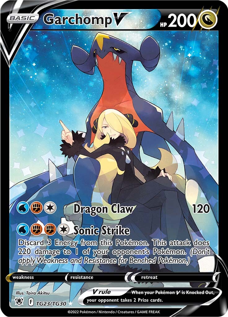 Garchomp V (TG23/TG30) [Sword & Shield: Astral Radiance] | Odin's Place