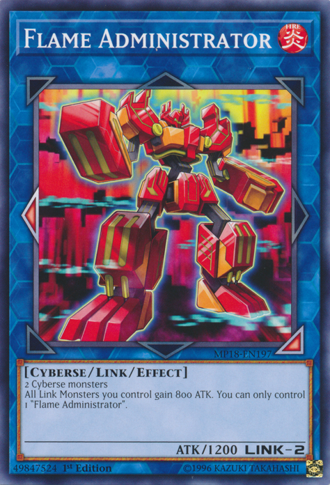 Flame Administrator [MP18-EN197] Common | Odin's Place