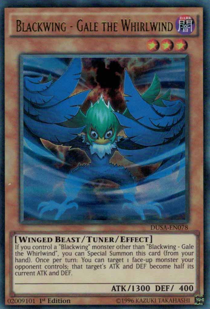 Blackwing - Gale the Whirlwind [DUSA-EN078] Ultra Rare | Odin's Place