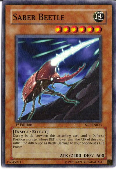 Saber Beetle [SOI-EN023] Common | Odin's Place