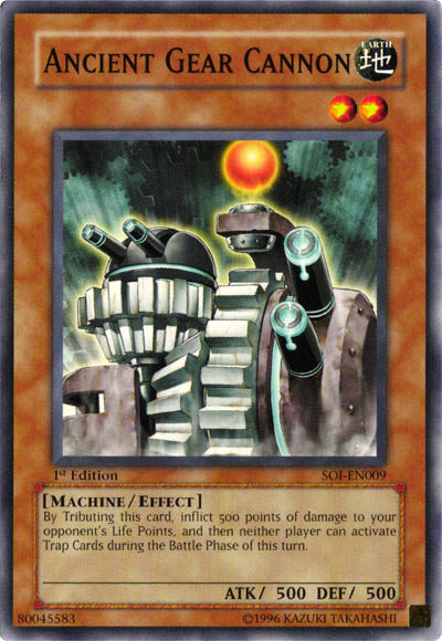 Ancient Gear Cannon [SOI-EN009] Common | Odin's Place