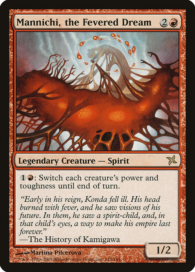 Mannichi, the Fevered Dream (112) [Betrayers of Kamigawa] | Odin's Place