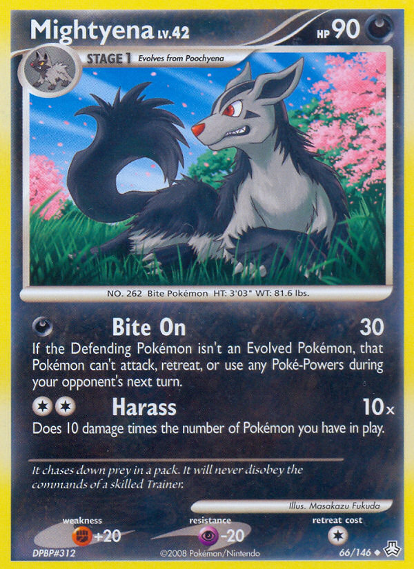 Mightyena (66/146) [Diamond & Pearl: Legends Awakened] | Odin's Place