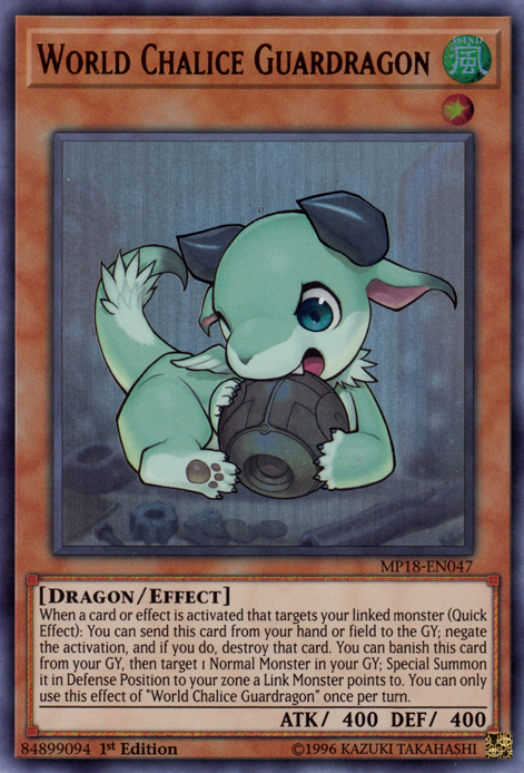 World Chalice Guardragon [MP18-EN047] Ultra Rare | Odin's Place