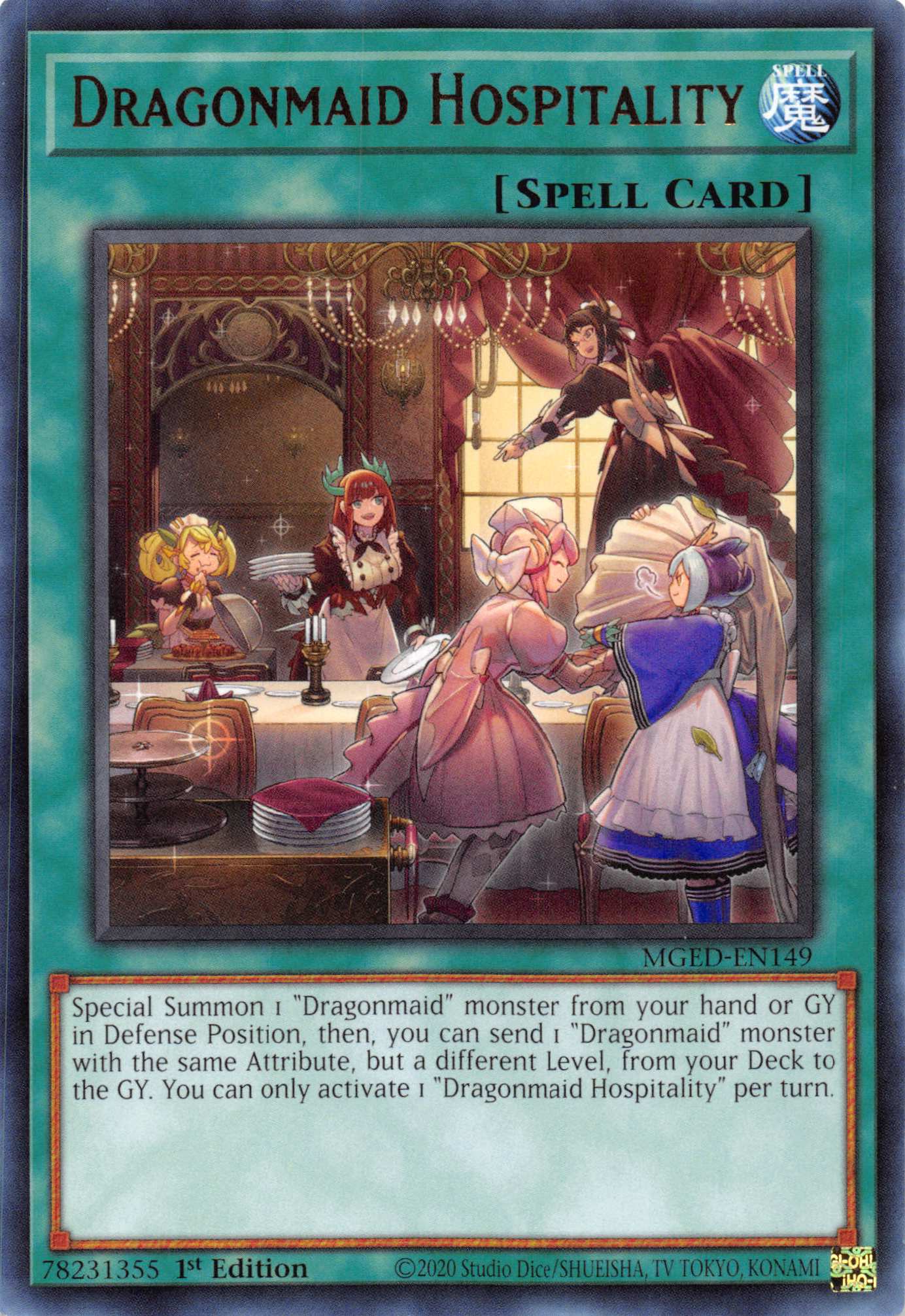 Dragonmaid Hospitality [MGED-EN149] Rare | Odin's Place