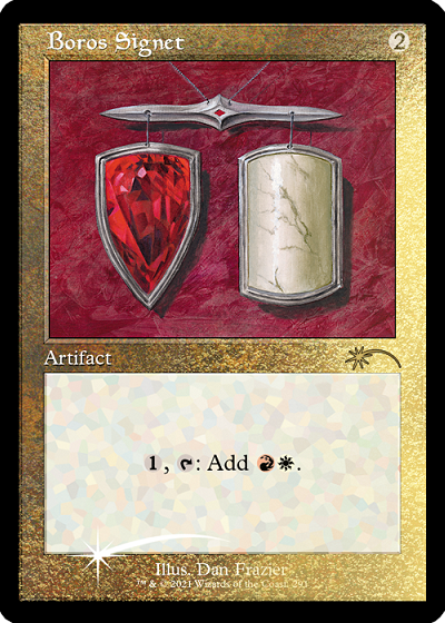 Boros Signet (Retro) (Foil Etched) [Secret Lair Drop Series] | Odin's Place