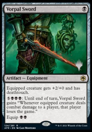 Vorpal Sword (Promo Pack) [Dungeons & Dragons: Adventures in the Forgotten Realms Promos] | Odin's Place