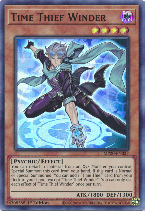 Time Thief Winder [MP20-EN037] Super Rare | Odin's Place