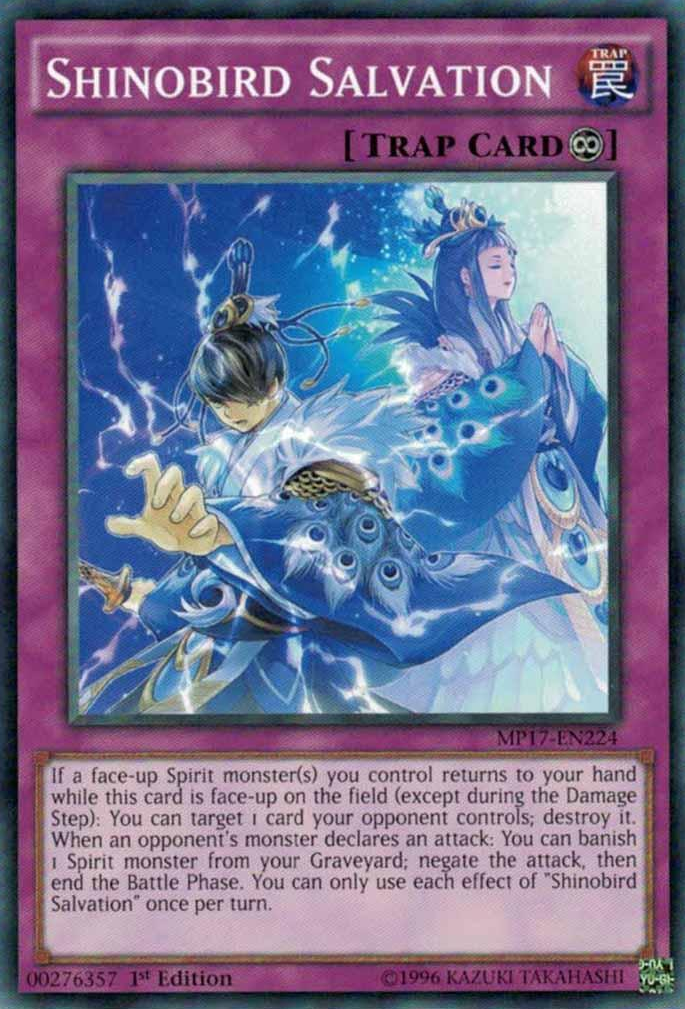 Shinobird Salvation [MP17-EN224] Common | Odin's Place