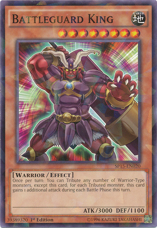 Battleguard King [SP15-EN020] Shatterfoil Rare | Odin's Place