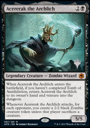 Acererak the Archlich (Promo Pack) [Dungeons & Dragons: Adventures in the Forgotten Realms Promos] | Odin's Place