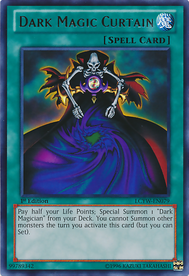 Dark Magic Curtain [LCYW-EN079] Rare | Odin's Place