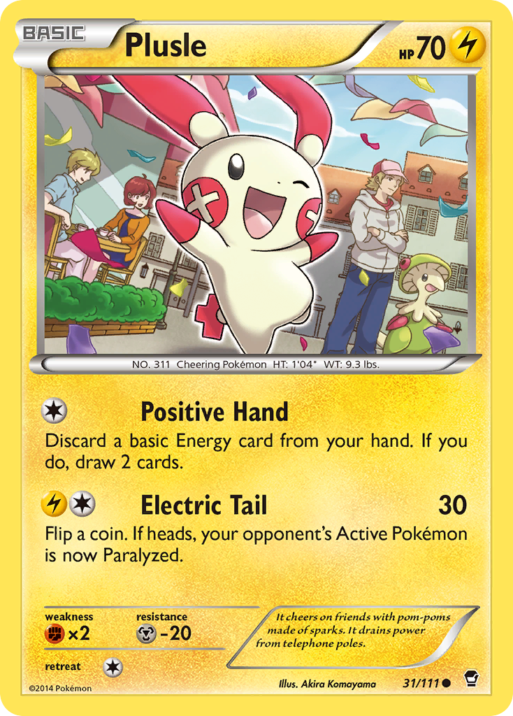 Plusle (31/111) [XY: Furious Fists] | Odin's Place