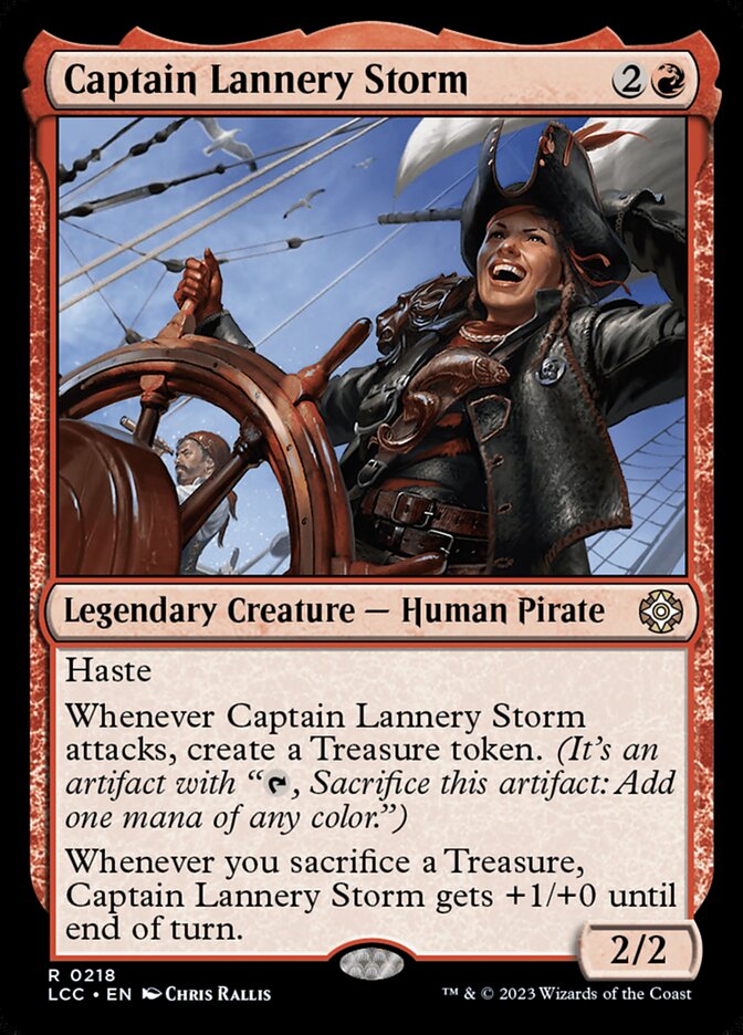 Captain Lannery Storm [The Lost Caverns of Ixalan Commander] | Odin's Place