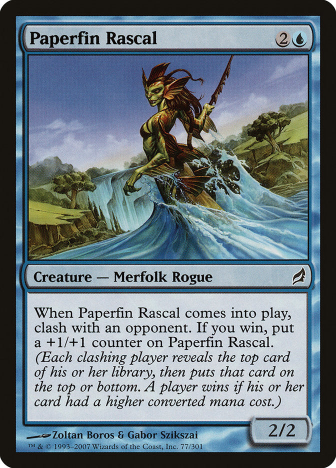 Paperfin Rascal (77) [Lorwyn] | Odin's Place