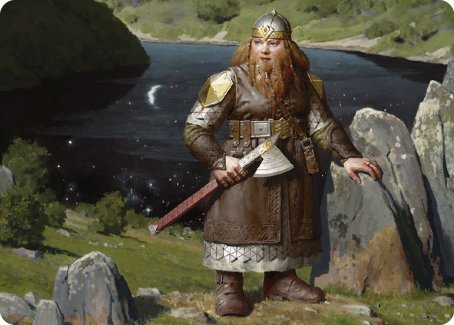 Mirrormere Guardian Art Card [The Lord of the Rings: Tales of Middle-earth Art Series] | Odin's Place