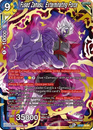 Fused Zamasu, Exterminating Force (BT16-129) [Realm of the Gods] | Odin's Place