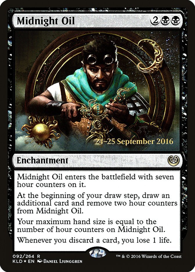 Midnight Oil (92) [Kaladesh Prerelease Promos] | Odin's Place