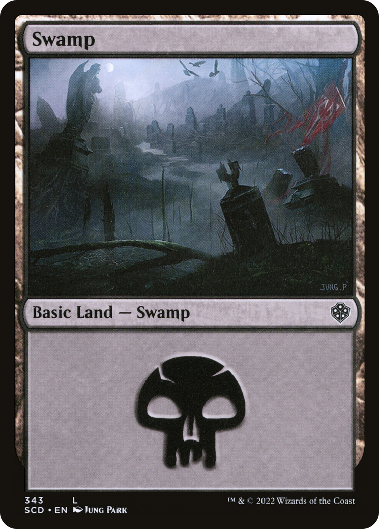 Swamp (343) [Starter Commander Decks] | Odin's Place