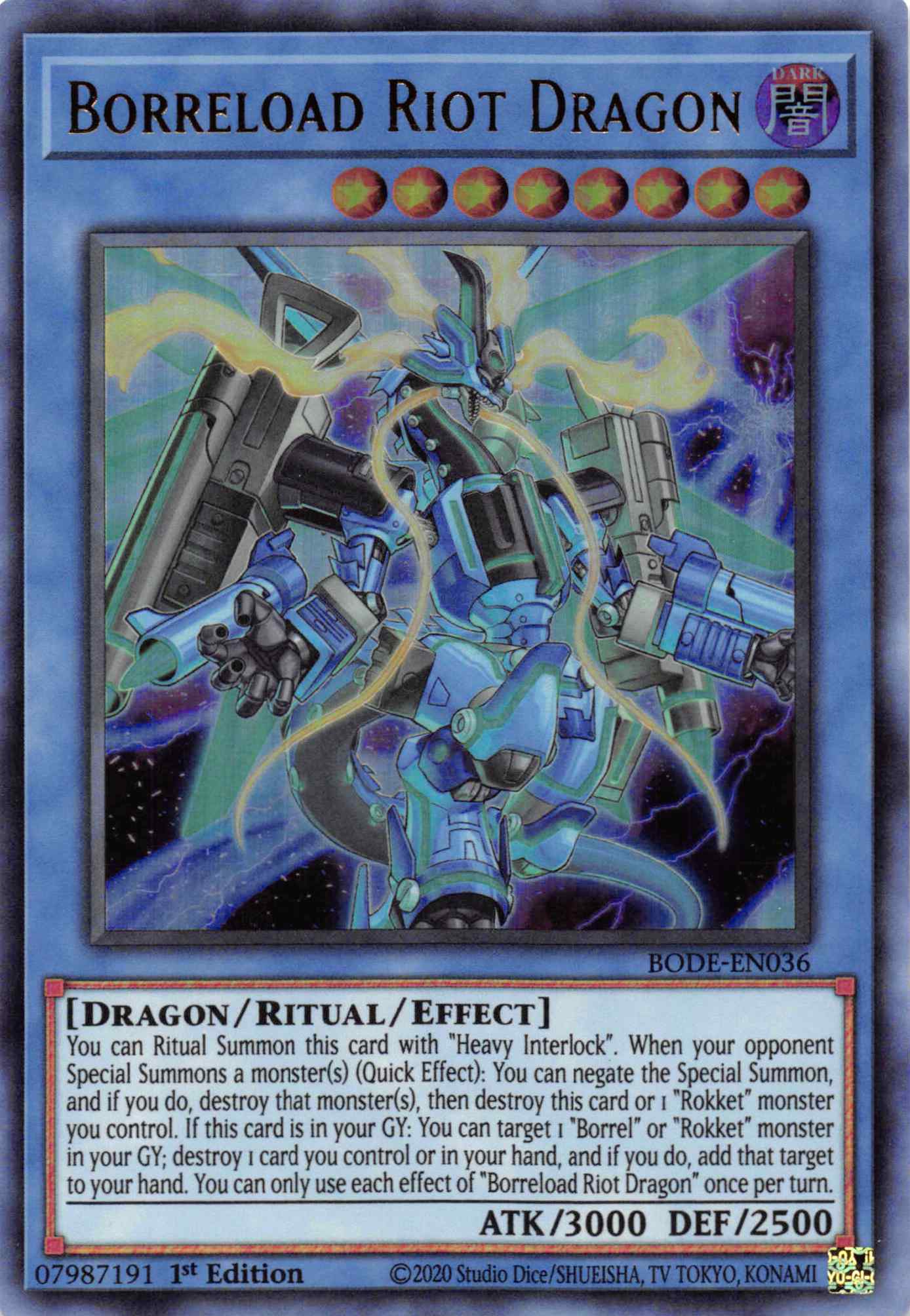 Borreload Riot Dragon [BODE-EN036] Ultra Rare | Odin's Place