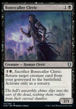 Bonecaller Cleric [Commander Legends: Battle for Baldur's Gate] | Odin's Place