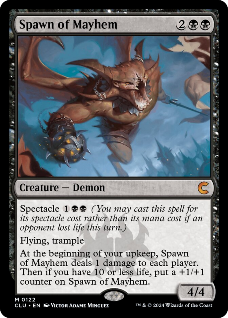 Spawn of Mayhem [Ravnica: Clue Edition] | Odin's Place