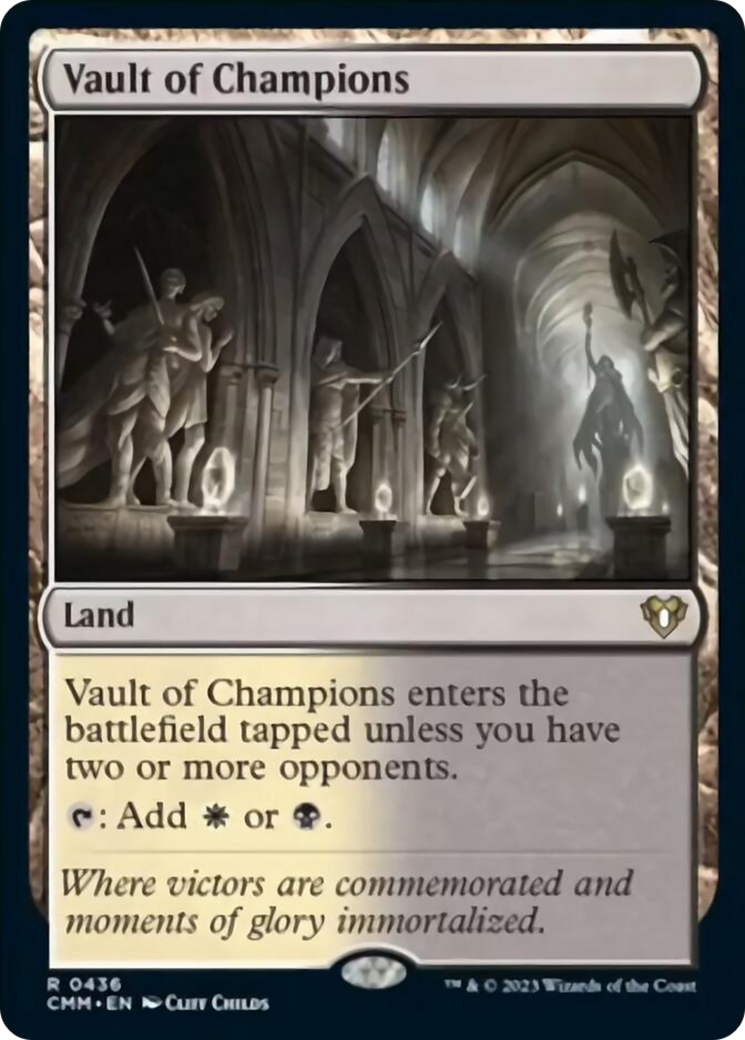 Vault of Champions [Commander Masters] | Odin's Place