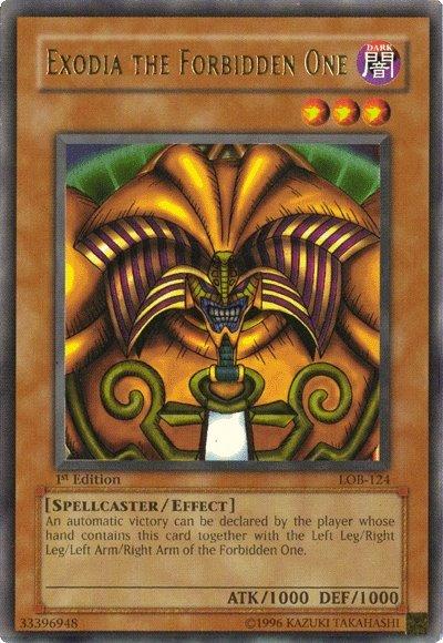 Exodia the Forbidden One [LOB-124] Ultra Rare | Odin's Place