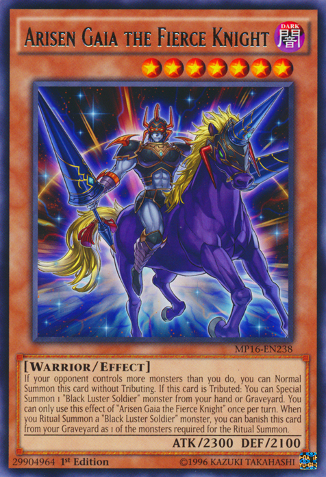 Arisen Gaia the Fierce Knight [MP16-EN238] Rare | Odin's Place