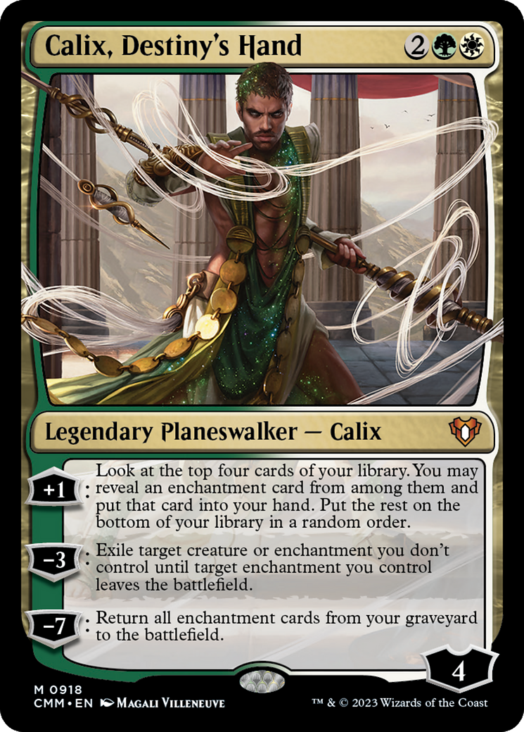 Calix, Destiny's Hand [Commander Masters] | Odin's Place