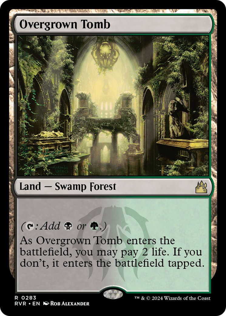 Overgrown Tomb [Ravnica Remastered] | Odin's Place