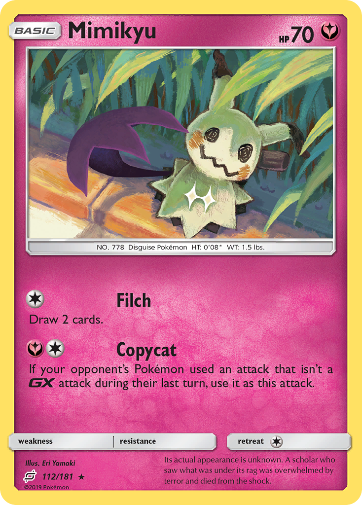 Mimikyu (112/181) [Sun & Moon: Team Up] | Odin's Place