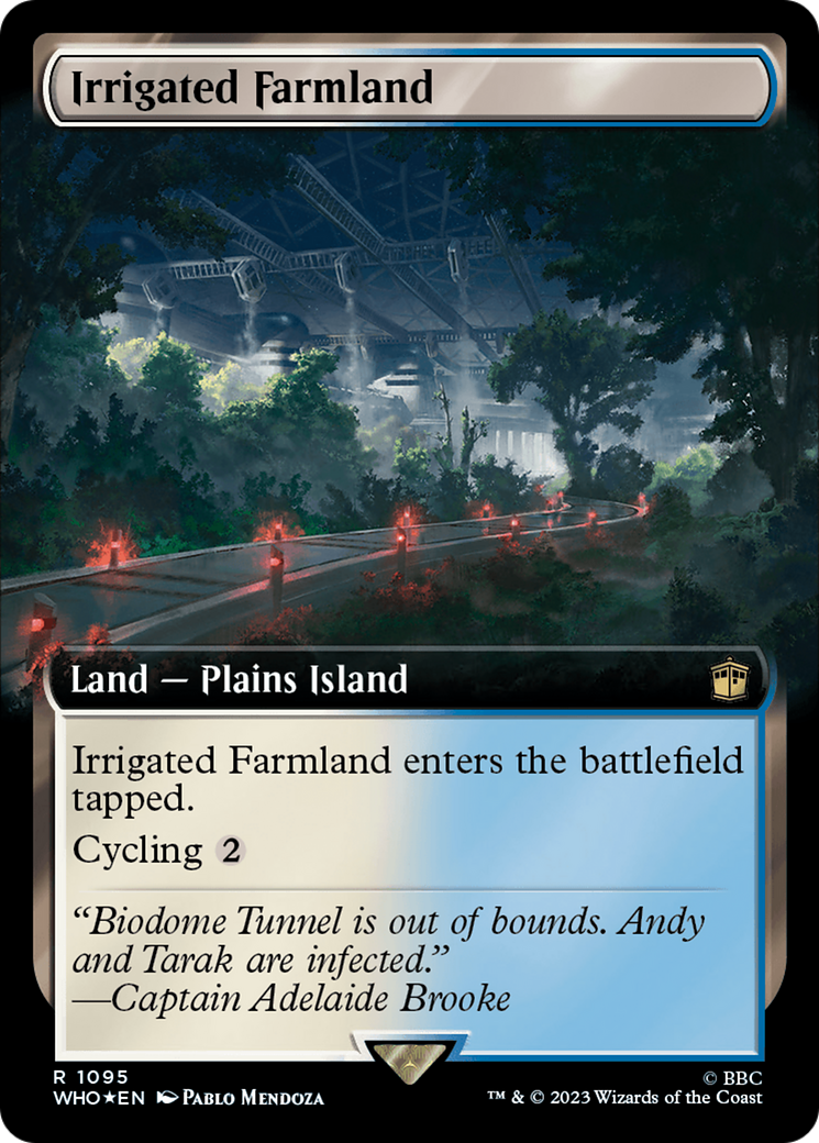 Irrigated Farmland (Extended Art) (Surge Foil) [Doctor Who] | Odin's Place