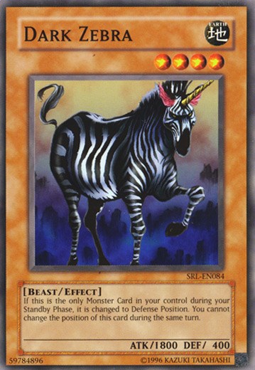 Dark Zebra [SRL-EN084] Common | Odin's Place