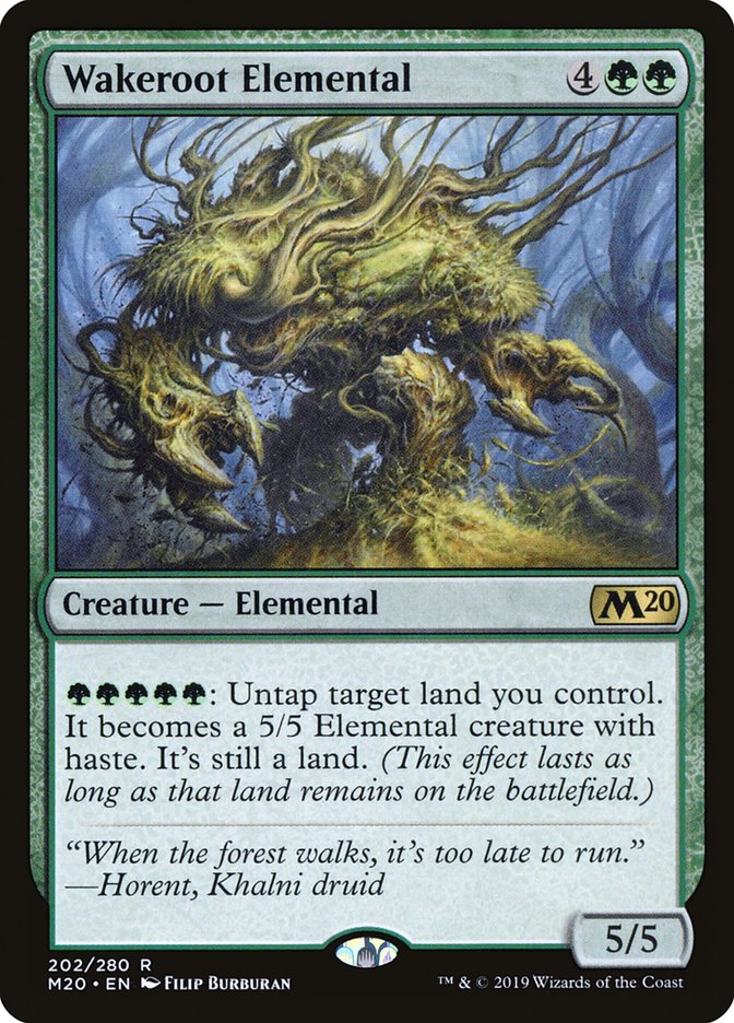 Wakeroot Elemental [Core Set 2020] | Odin's Place