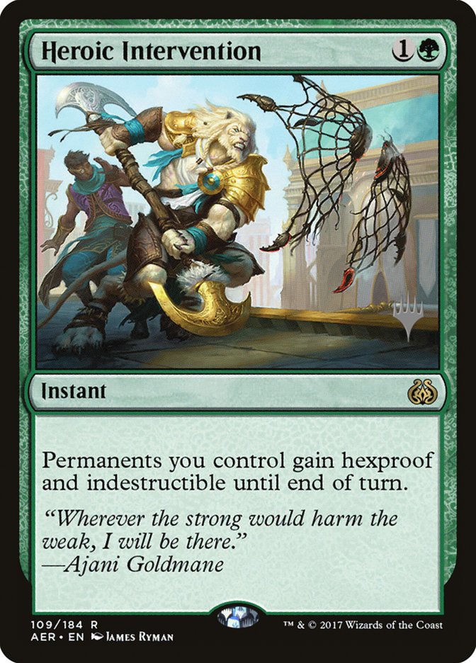 Heroic Intervention (Promo Pack) [Aether Revolt Promos] | Odin's Place