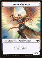Dwarf Berserker // Angel Warrior Double-Sided Token [Kaldheim Tokens] | Odin's Place