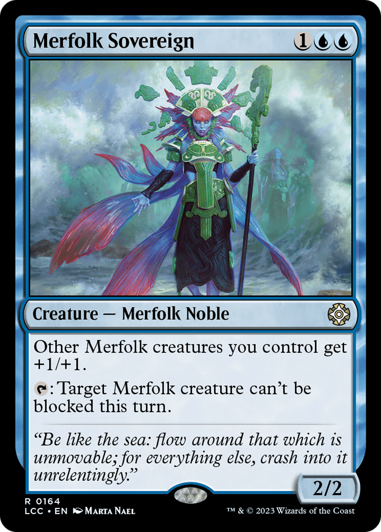 Merfolk Sovereign [The Lost Caverns of Ixalan Commander] | Odin's Place