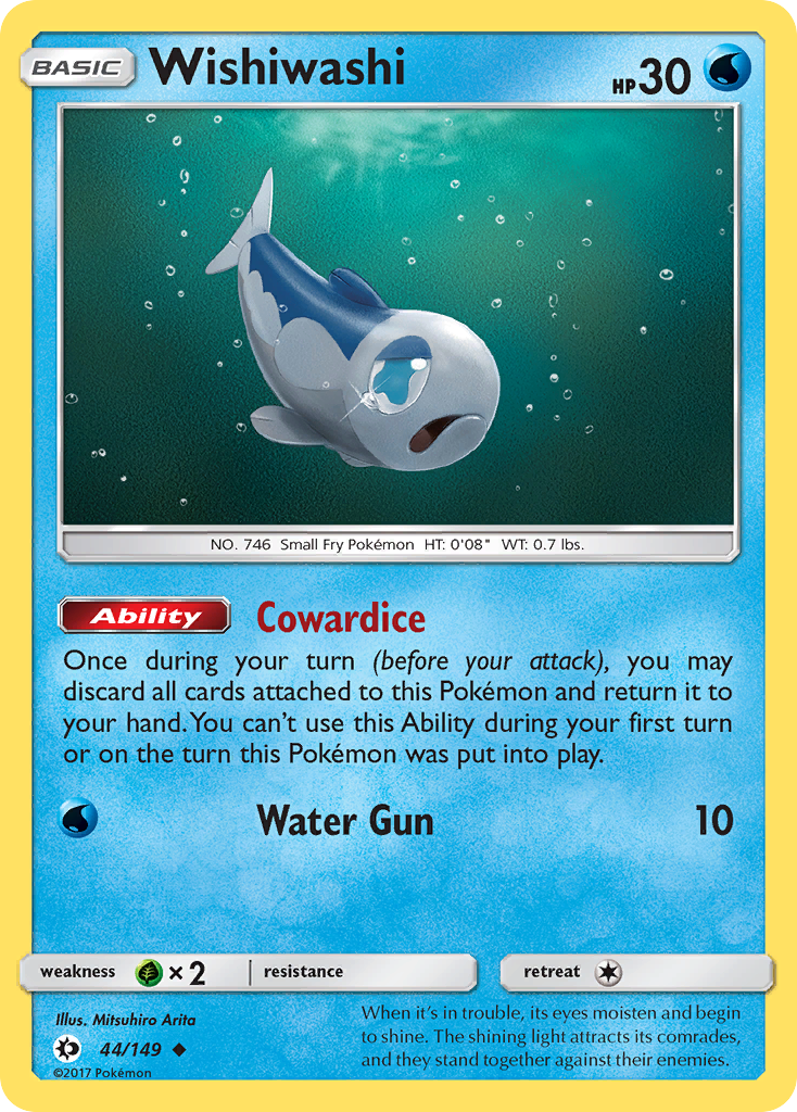 Wishiwashi (44/149) [Sun & Moon: Base Set] | Odin's Place