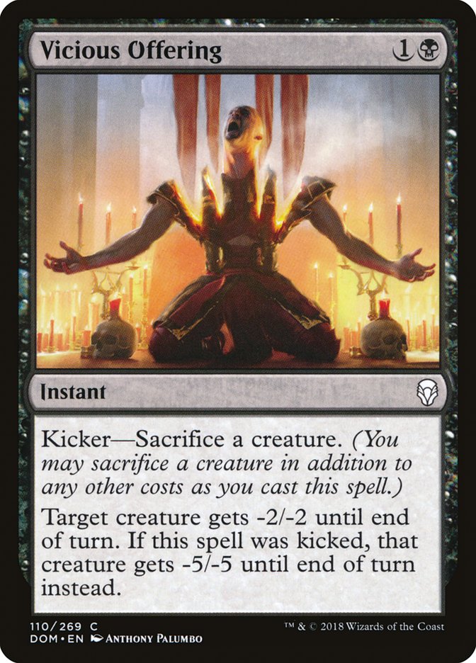 Vicious Offering (110) [Dominaria] | Odin's Place