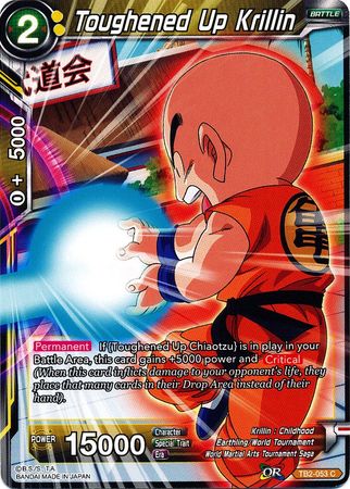 Toughened Up Krillin (TB2-053) [World Martial Arts Tournament] | Odin's Place