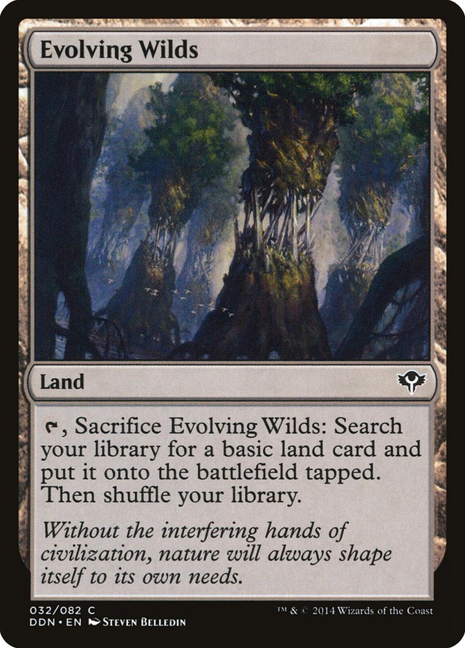 Evolving Wilds (32) [Duel Decks: Speed vs. Cunning] | Odin's Place