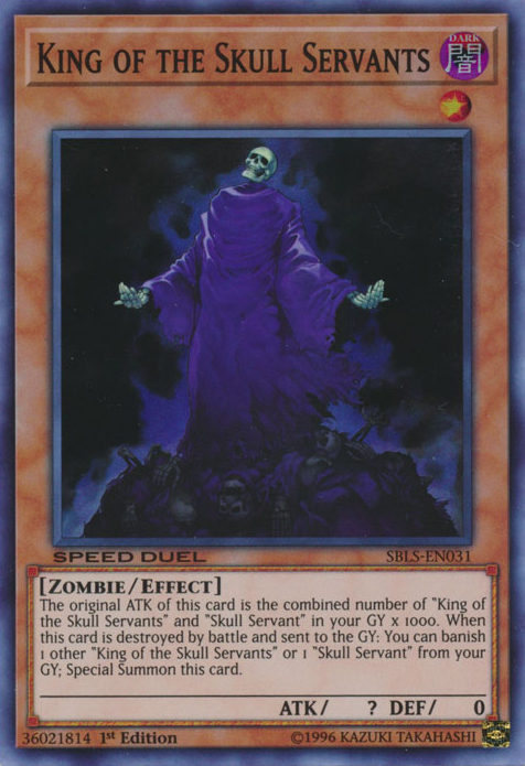 King of the Skull Servants [SBLS-EN031] Super Rare | Odin's Place