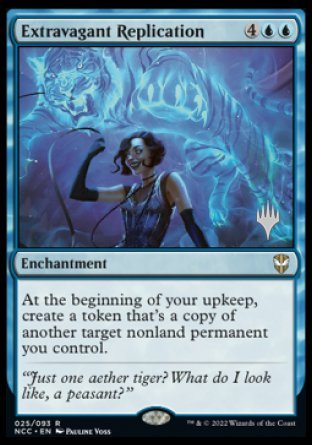 Extravagant Replication (Promo Pack) [Streets of New Capenna Commander Promos] | Odin's Place